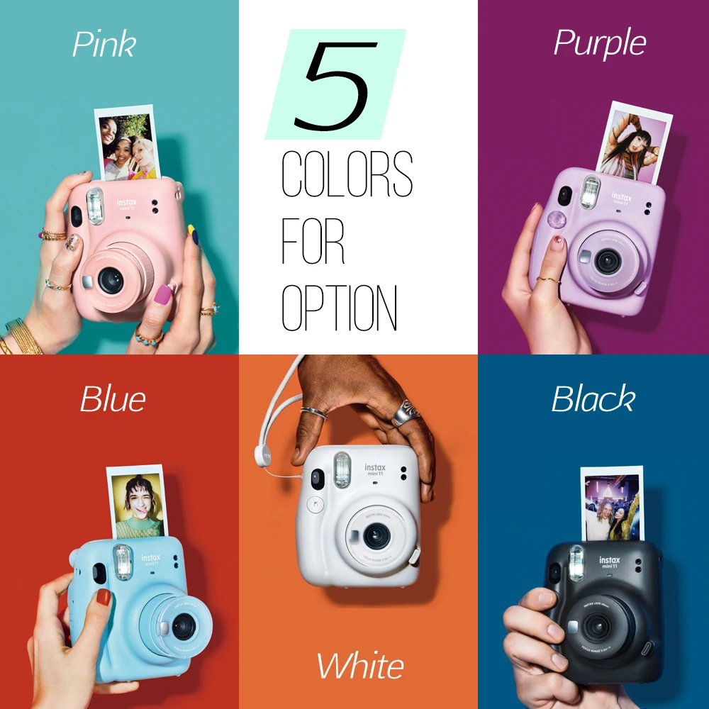 Фотоаппарат моментальной печати Fujifilm instax mini 11 mini11 фотография фотоальбом MINI 9