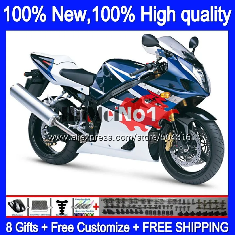 Корпус для SUZUKI GSXR-1000 1000CC GSXR1000 K2 20MC. 24 цвет: черный, синий GSX-R1000 GSX R1000 03 04 K3 GSXR 1000 2003 2004 03 04 обтекатель