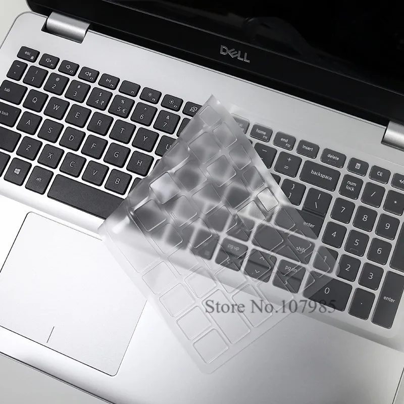 Для Dell Inspiron 15 5000 5584 5586 5590 5593 5598 7000 7590 7591 15 15,6 дюймов ясно для клавиатуры ноутбука из ТПУ защитная накладка для телефона