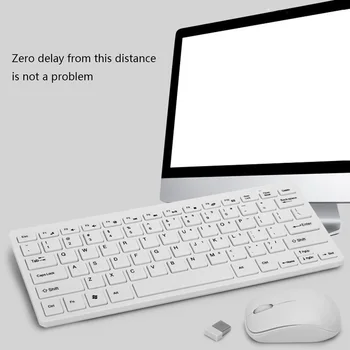 

Wireless Mini Keyboard Mouse Kit Games Office Entertainment Desktop Laptop Tablet Supplies Keyboard