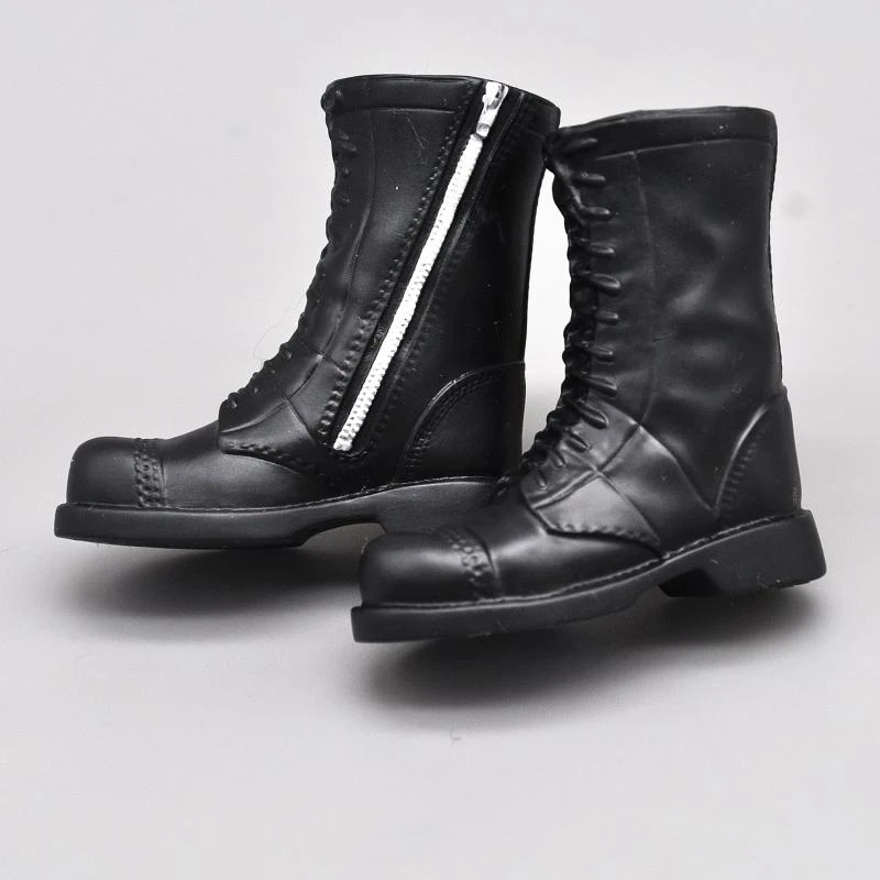 

For Sale Toys Shoe Model 1/6th Scale TIME HOUSE Black Long Barrel Combat Boots For Usual 12 Inch Doll Action Figures