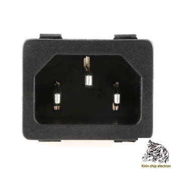 

20pcs / lot ac-05 AC power socket industrial socket appliance socket card type font power socket 15a250v