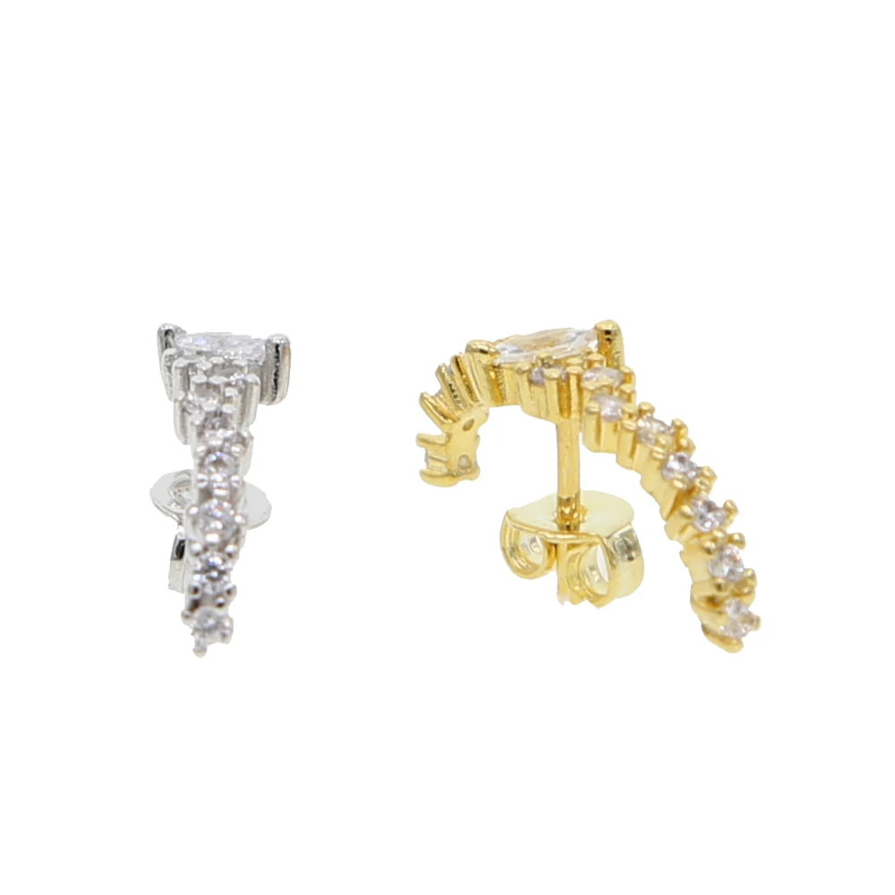 BRASS EARRING  Y (9)