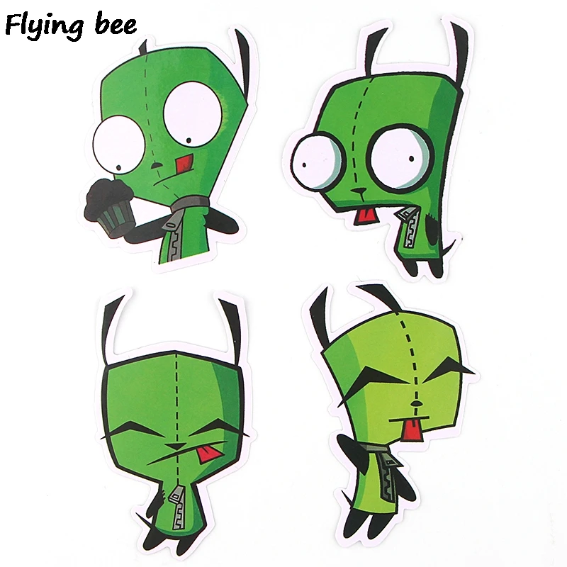 Flyingbee 38 шт. креативная тема Водонепроницаемая Автомобильная наклейка из ПВХ для