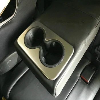 

WELKINRY car auto cover for Cadillac XT5 2015 2016 2017 2018 2019 2020 ABS chrome rear tail seat water bottle cup holder trim