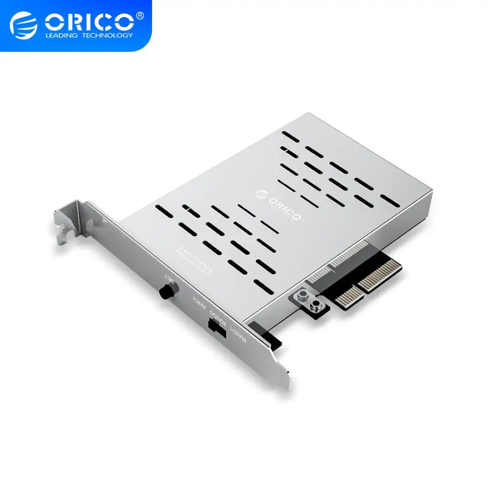 ORICO PRS2 Настольный PCI-E M.2 дисковая карточка SSD из нержавеющей стали