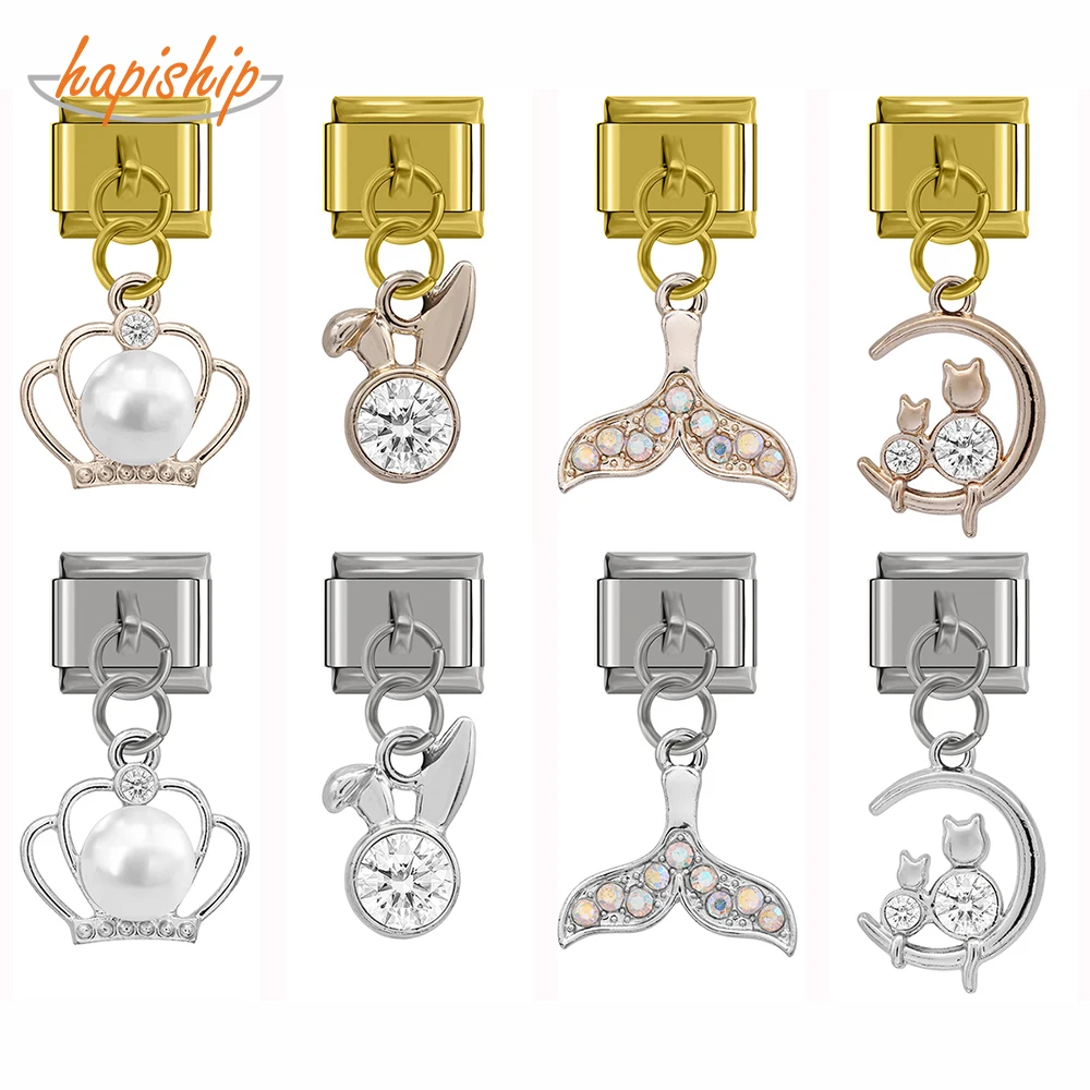 Hapiship 2020 оригинальный Daisy Fashion Ослепительный CZ Лунная печать очаровательные