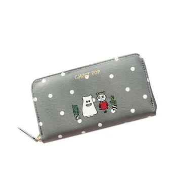 

Women Wallets Long Fashion Leather Purse Women Ladies Card Bag Women's Clutch Female Purse Cartoon Wallets