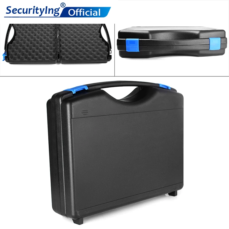 

SecurityIng Universal Waterproof Durable Black Anti Fall Plastic Storage Box Suitable for Flashlight Light / Diving Light