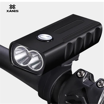 

XANES DL17 T6 18650 Bike Light Headlight USB Electric Scooter Motorcycle E-bike Bicycle Camp Waterproof Lamp Lantern Spotlight