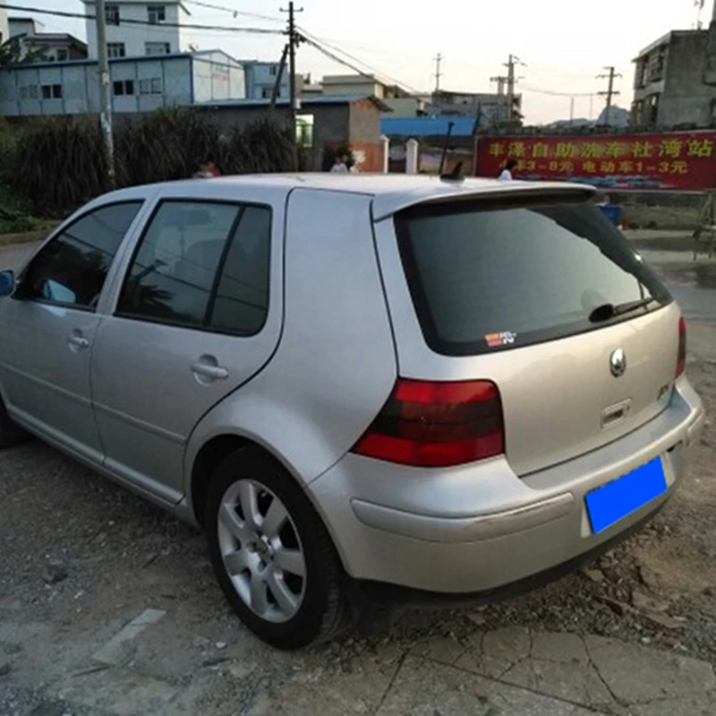 Для Volkswage VW Golf 4 IV MK4 Standard и R32 1998 2004 ABS Неокрашенный Серый задний спойлер на лобовое