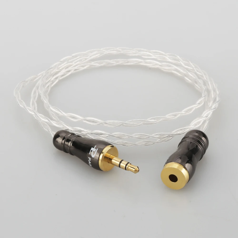 Audio Stereo Headphone Extension Cable 3 5mm Male to 3 5mm Female cable 1M 3 3ft