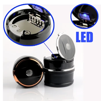 

Car ashtray equipped with LED light car ashtray car ashtray ashtray garbage can