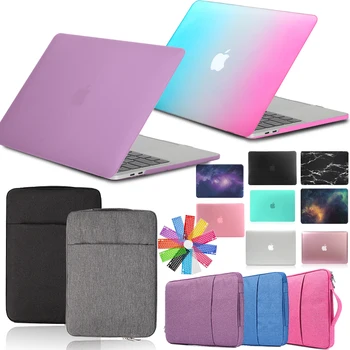 

Shockproof Laptop Cover Case for Apple Macbook Air Pro Retina 11 12 13 15"/New Air 13" Laptop Case+Keyboard Cover+Laptop Bag