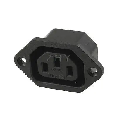 

AC 250V 10A IEC 320 C13 Panel Mount Plug Connector Socket