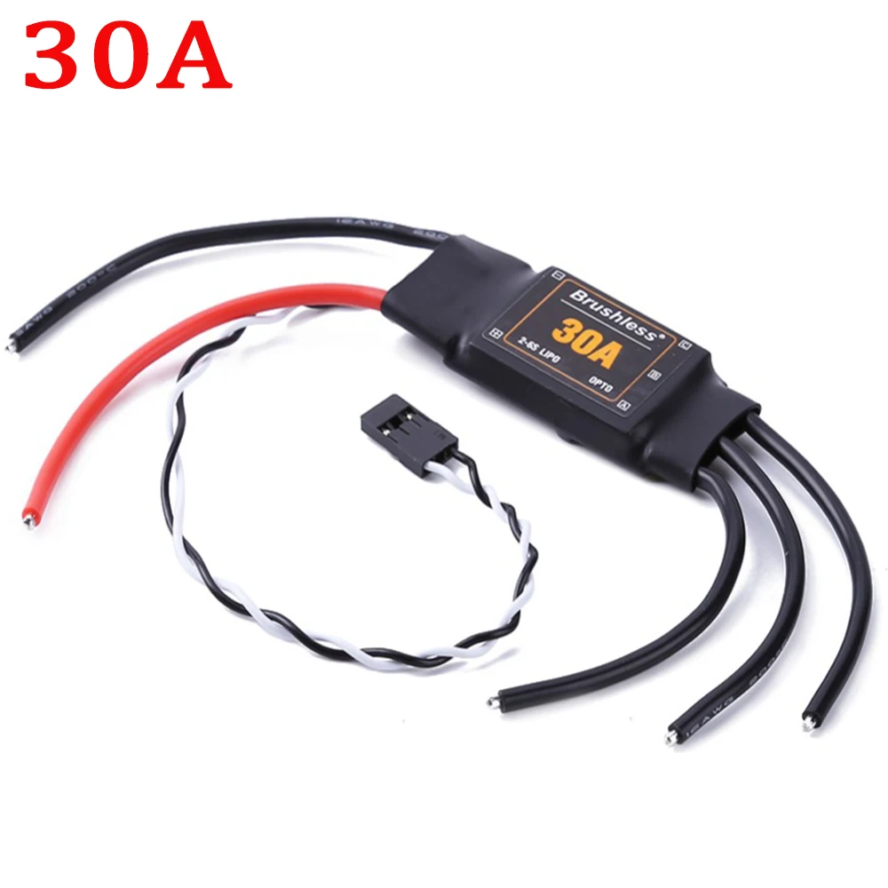 30A бесщеточный XRotor 2-6S Lipo ESC Non BEC высокая скорость обновления для многоосевого