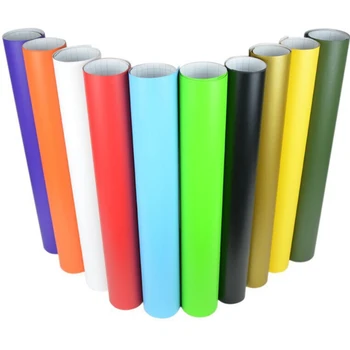

Red White Black Silver Purple Green Gold Matte Vinyl Film Matt Car Wraps Foils with Air Release DIY Styling Sticker Decal