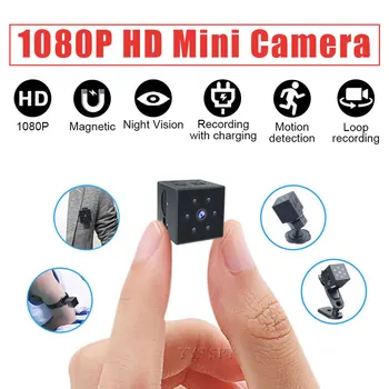 

HD1080P Mini Camera Gizli Kamera Night Vision Small Secret DVR Video Recorder Camcorder Wearable Pocket Action Motion Micro Cam