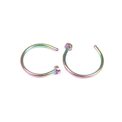 Surgical Steel Fake Nose Ring Nose Wrap Cuffs Fake Septum Clip In The Nose Hoop Lip Hoop Rings Conch Earring Body Jewelry