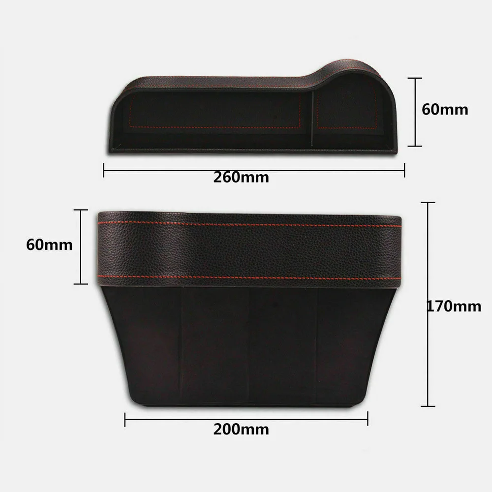 1 шт. автомобильное кресло зазор Ловец наполнитель левая сторона коробка для хранения карманный органайзер прочный