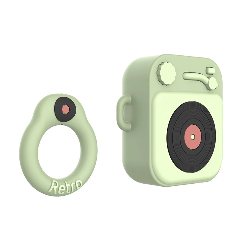 Для Airpods 2 Чехол для наушников с милыми мультяшками чехол мягкий силиконовый тонкий чехол для наушников Airpods 1 чехол сумка защитный ремешок чехлы