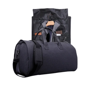 

European Style Business Men Solid Color Travel Bag Oxford Cloth Foldable Suit Laggage Storage Traveling Bag Waterproof Lightness