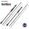 MADMOUSE Bambluz 3 Section Portable Slow Jigging Rod 1.9m Fuji Parts Casting&Spinning Fishing Pole Japan Quality Boating  Rod ► Photo 1/6