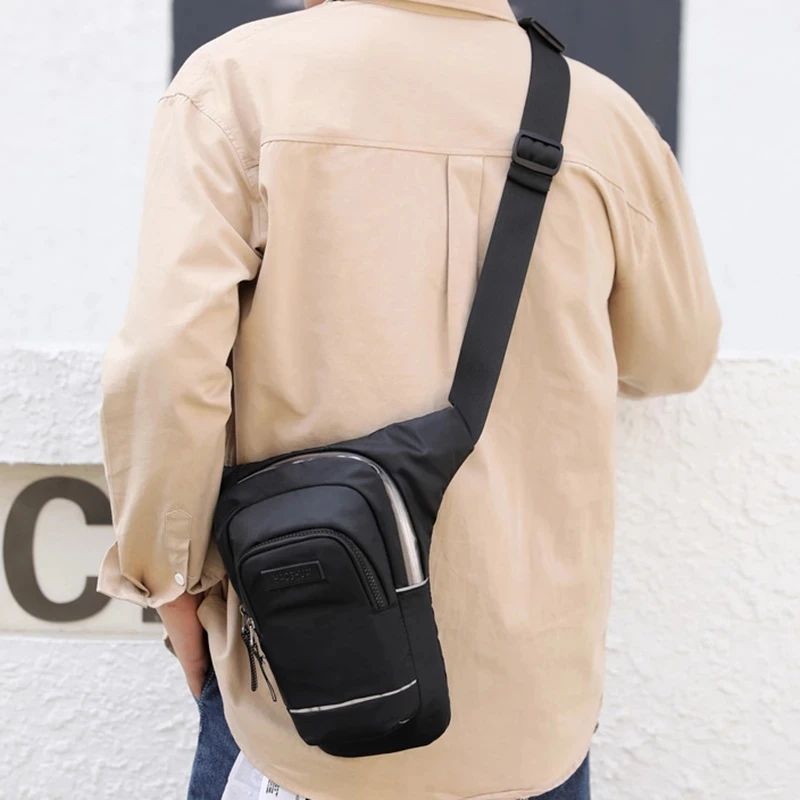 Weysfor New Motorcycle Rider Reflective Drop Leg Bag Travel Messenger Cross Body Hip Thigh Bags Male Nylon Belt Waist Fanny Pack