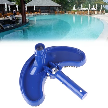 

Swimming Pool Curved Suction Head Cleaning Tool Pool Suction Swimming Pool Suction Vacuum Head Brush Cleaner Half Moon Flexible