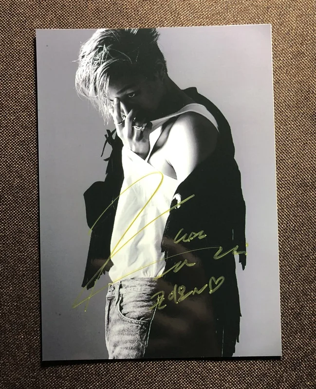 SuperM KAI 金钟仁 签名照  1 (3)