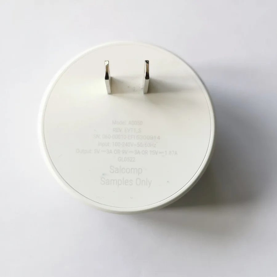Adaptador de Alimentação 6ft tipo c A0050 para Google Carregador Cabo Nest Cam iq us 28w pd & - Image 3