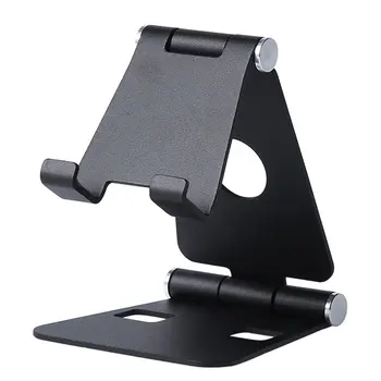 

Folding Phone Mount Stand Multipurpose Phone Bracket Adjustable Angle Lazy Desktop Holder Mobile Phone Tablet Bracket