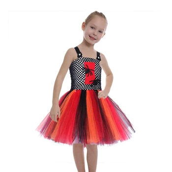 

Baby 2020 Spider Party Dresses for Teenage Girls Kids Designer Tutu Dress Children Cosplay Costume Halloween Girls Outfits