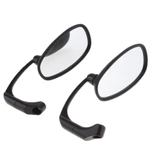 Универсальный 8 мм сплав сторона заднего вида гонки выпуклые боковые зеркала для Yamaha мотоцикл Скутер ATV