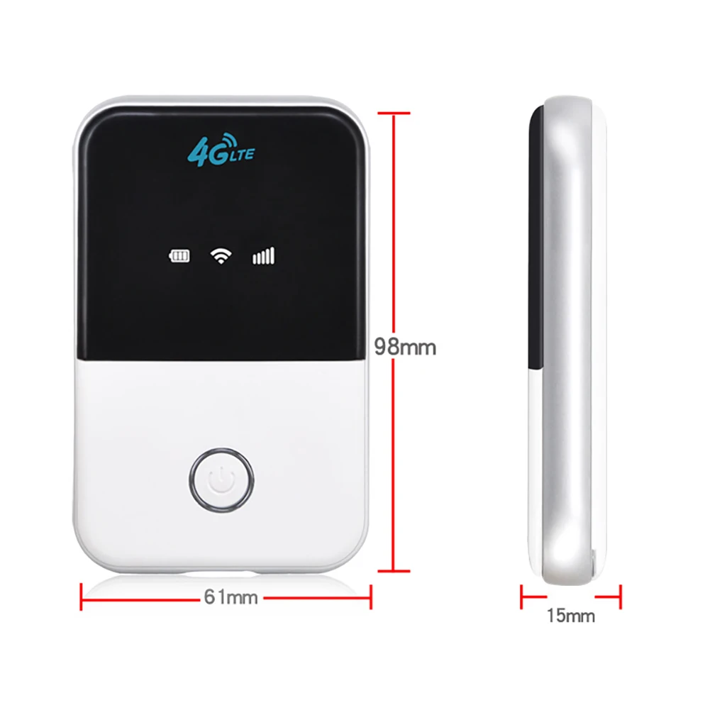 4G Lte Pocket Wifi Router Car Mobile Wifi Hotspot Wireless Broadband Mifi Unlocked Modem Router 4G With Sim Card Slot home router signal booster