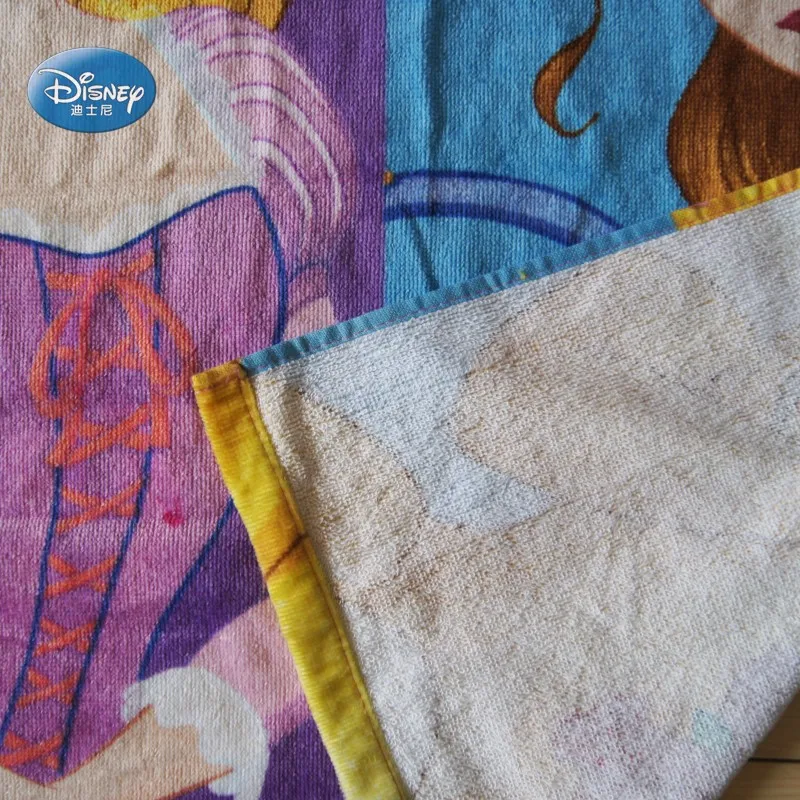 Disney/милое розовое летнее пляжное полотенце с Минни Маус И Микки из хлопка для детей, банное полотенце для девочек, 75x150 см