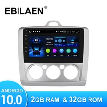 Android 10,0 reproductor Multimedia para Ford Focus 2 Mk2 2004-2011 Hatchback Autoradio GPS Cámara de Navegación WIFI Unidad Principal