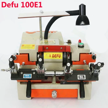 Online Double Head Defu 100E1 Duplicating Car Key Cutting Machine Horizontal Machine For Making Keys Locksmith Supplies Tools