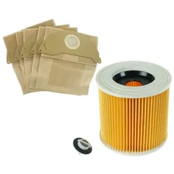 

for Karcher Wet & Dry Vacuum Cleaners Bags and Filter Set