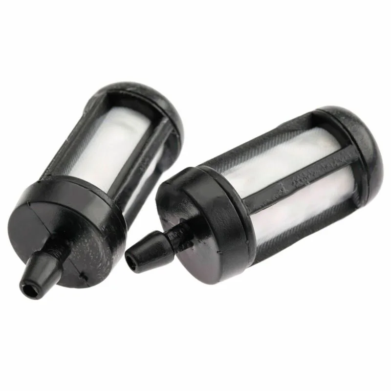 10 Pcs Trimmer Brush Cutter Fuel Hose Pipe Filter For HUSQVARNA ZAMA STIHL POULAN UK Fuel Filters Replacement Accessories