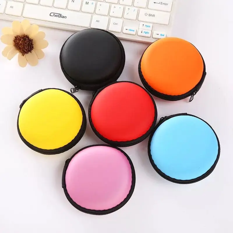 

Fashion Mini Zipper Earphone Headphone SD Card Bag Storage Box Key Wallet Travel Accessories Packing Organizers travel bag