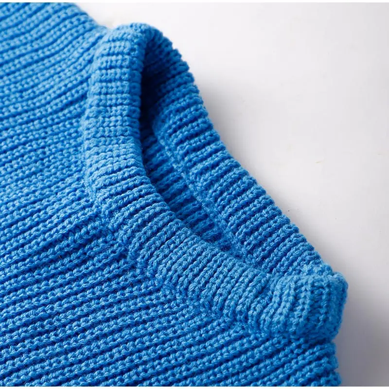 Women Solid Knitted Thickening Oversized Sweater Female Round Neck Long Sleeve Casual Loose Pullovers Top 2021 Autumn Winter