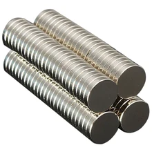 500Pcs 10x2 Exact Size D10Mm x 2Mm Strong Power Small Neodymium Fridge Magnet Ndfeb Permanent Rare Earth Diy Fasterners 10 x2Mm