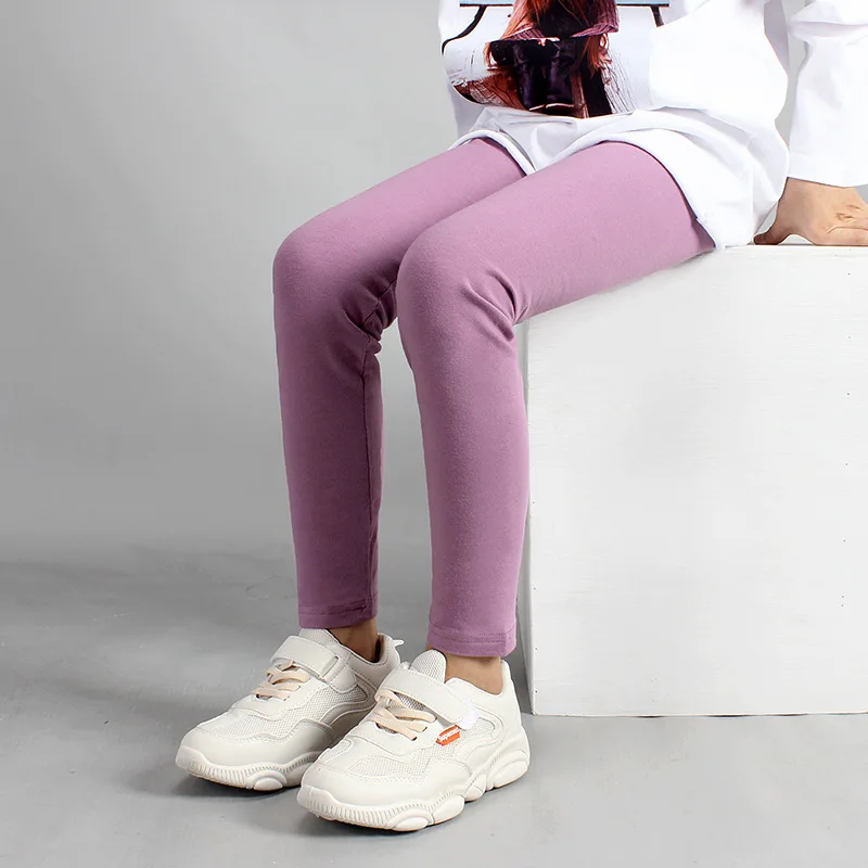 VIDMID/Леггинсы для маленьких девочек новые хлопковые детские штаны с рисунками для девочек Одежда для девочек от 6 до 14 лет, 4102 36 - Цвет: as photo