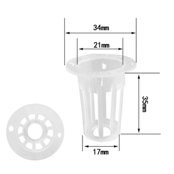 

Plastic Vegetable Net Cups Soilless Culture For Hydroponics/Aquaponics/Orchids