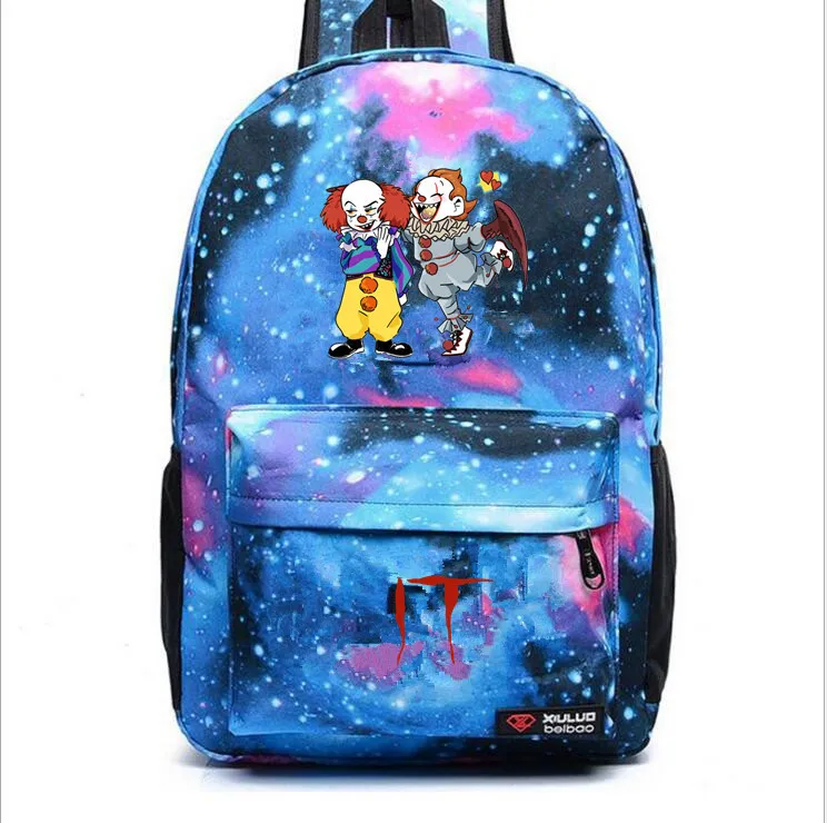 Stephen King's It Mochila студенческий рюкзак на плечо дорожная школьная сумка для подростков Холщовая Сумка для ноутбука