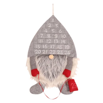 

Christmas Countdown Calendar Advent Wall Decoration Pendant Xmas Hanging Decor