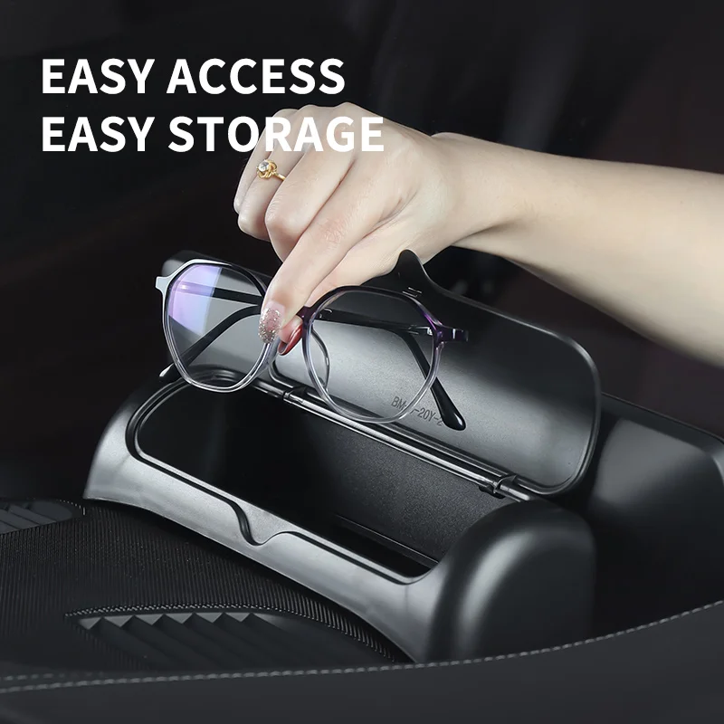 Car Glasses Box Storage Holder Sunglasses Case for BMW 3 5 Series G20 G28 G30 G38 X1 X3 X4 F48 F49 G01G02 G08 Accessories Clips |