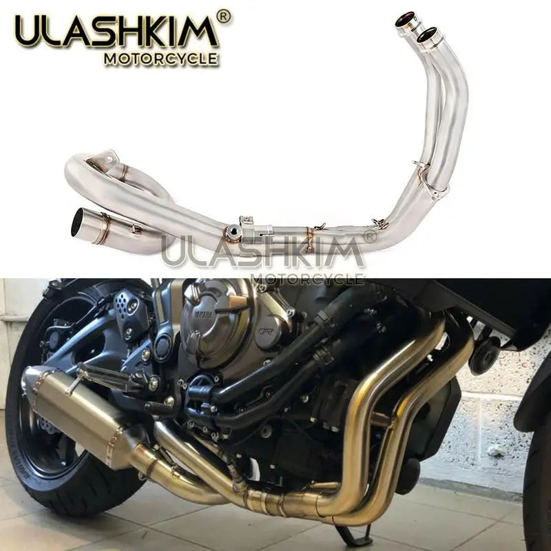 Глушитель для мотоцикла полная система слипоны YAMAHA XSR700 2016 2020 MT07 FZ07 FZ 07 MT Tracer 2014 до