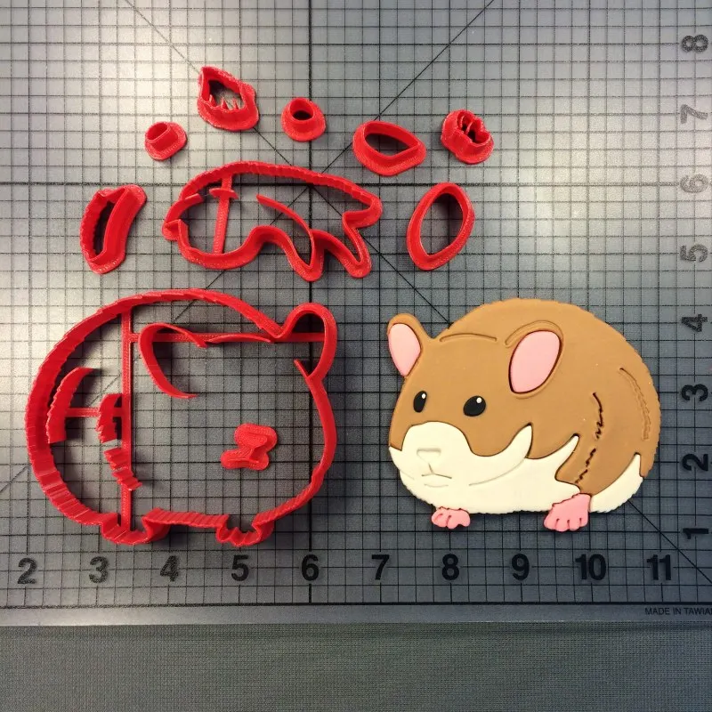 Cute Animal Hamster Groundhog Cookie Cutter Cake Cupcake Ground Hog Fondant Decorating Mould Kid's Birthday